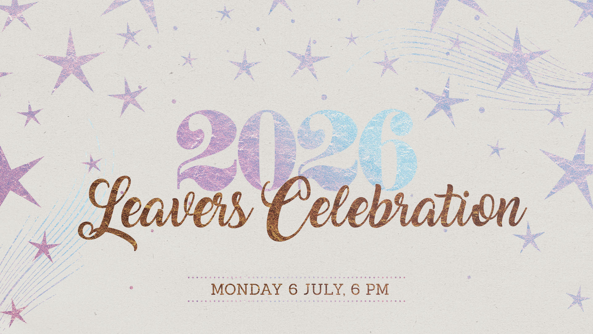 2026 Leavers’ Celebration